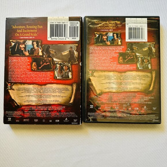 Disney's Magic Kingdom Pirates of the Caribbean Collectible Coffee Mug & DVD Lot - Picture 11 of 16